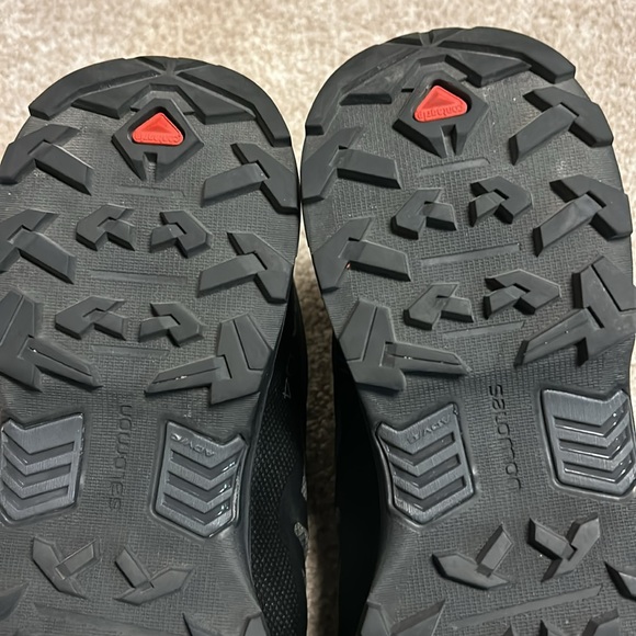 SALOMON X Ultra 4 GTX Hiking/Running Shoes, Black/Magnet, Size 12, Style 413851 - Picture 12 of 15